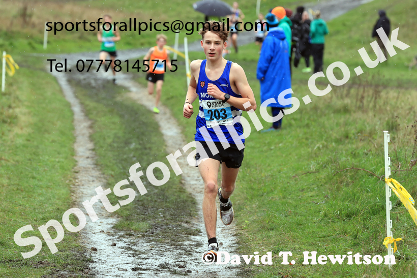 Boys Under-15s 2025 Start Fitness NEHL, Wrekenton, Gateshead, Sunday, November 23rd. Photo: David T. Hewitson/Sports for All Pics